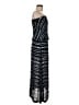 Cool Change 100% Rayon Stripes Blue Casual Dress Size Med - Lg - photo 4