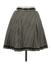 DKNY Houndstooth Black Wool Skirt Size 8 - photo 1