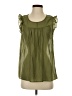 Acote Green Sleeveless Blouse Size 3 - photo 1