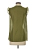 Acote Green Sleeveless Blouse Size 3 - photo 2