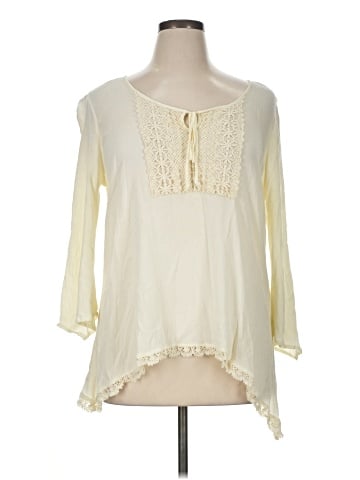 American Rag Cie 3/4 Sleeve Blouse (view 1)