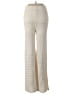 Pink Rose 100% Polyester Chevron-herringbone Ivory Dress Pants Size M - photo 2