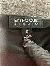 En Focus Studio Graphic Black Cocktail Dress Size 8 - photo 6