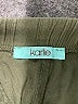 Karlie 100% Rayon Solid Green Shorts Size M - photo 3
