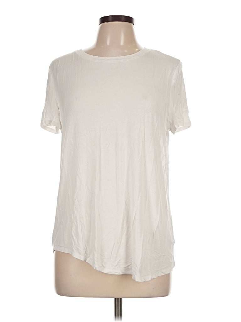 Pre-owned Gap Short Sleeve T-shirt In Ivory