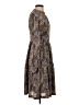 Unbranded 100% Polyester Paisley Brown Casual Dress Size XXS - photo 4