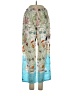 Unbranded 100% Cotton Print Blue Casual Pants Size XXS - photo 1