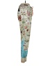 Unbranded 100% Cotton Print Blue Casual Pants Size XXS - photo 4