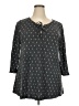 Lane Bryant Gray Long Sleeve Henley Size 18 - 20 Plus - photo 1