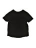 Eddie Bauer Solid Black Short Sleeve T-Shirt Size 6 - 7 - photo 2