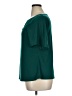 Diana Belle Teal Short Sleeve Blouse Size XL - photo 5