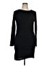BTFBM Solid Black Casual Dress Size XL - photo 1