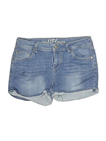 Wallflower Denim Shorts (view 1)