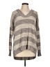 DKNY Jeans Stripes Gray Pullover Sweater Size L - photo 1