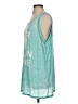 Torrid Teal Sleeveless T-Shirt Size (00) - photo 5