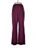 Versona Solid Burgundy Dress Pants Size L - photo 2
