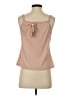 Democracy 100% Polyester Tan Tank Top Size S - photo 2