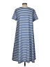 Lularoe Stripes Blue Casual Dress Size S - photo 2