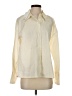 Parker 100% Cotton Ivory Long Sleeve Blouse Size S - photo 1