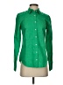 J.Crew Green Long Sleeve Button-Down Shirt Size 0 - photo 1