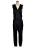 SOLD Design Lab 100% Polyester Metallic Black Jumpsuit Size XS - photo 1