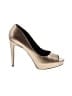 Charles by Charles David Metallic Solid Gold Heels Size 9 - photo 1