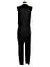 SOLD Design Lab 100% Polyester Metallic Black Jumpsuit Size XS - photo 2