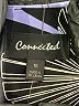 Connected Apparel Graphic Purple Cocktail Dress Size 16 - photo 7