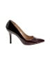 Nine West Burgundy Heels Size 8 1/2 - photo 1