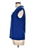 Jones Studio Blue Sleeveless Blouse Size L - photo 5