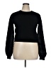 Club Monaco Checkered-gingham Black Pullover Sweater Size XL - photo 1