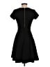 Parker Solid Black Casual Dress Size S - photo 2