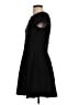 Parker Solid Black Casual Dress Size S - photo 5