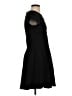 Parker Solid Black Casual Dress Size S - photo 4