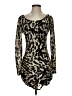 Guess Animal Print Brown Cocktail Dress Size XS - photo 1