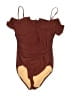 Unbranded Solid Brown One Piece Swimsuit Size XL (estimated) - photo 1