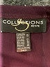 JS Collections 100% Polyester Burgundy Long Sleeve Blouse Size 10 Petite - photo 7