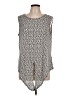Adrianna Papell Ivory Sleeveless Blouse Size L - photo 1