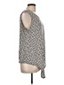 Adrianna Papell Ivory Sleeveless Blouse Size L - photo 4