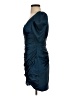 Mac Duggal 100% Polyester Blue Cocktail Dress Size 2 - photo 5
