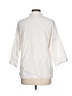 Assorted Brands White 3/4 Sleeve Button-Down Shirt Size 10 - photo 2
