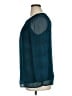 Coldwater Creek 100% Polyester Teal Long Sleeve Blouse Size 14 - photo 5