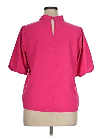 Ann Taylor LOFT Short Sleeve Blouse (view 2)
