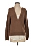 Brochu Walker Brown Long Sleeve Top Size S - photo 1