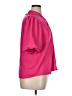 Ann Taylor LOFT 100% Polyester Pink Short Sleeve Blouse Size XL - photo 4