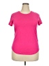 Assorted Brands Pink Short Sleeve T-Shirt Size XXL - photo 1
