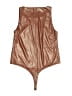 Shinestar Metallic Brown Sleeveless Blouse Size L - photo 2