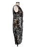 Alfani Animal Print Silver Cocktail Dress Size 10 - photo 4