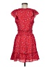 Parker 100% Polyester Hearts Red Casual Dress Size 6 - photo 2