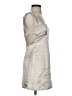 BONDI BORN 100% Acetate Metallic Silver Cocktail Dress Size XS - photo 4